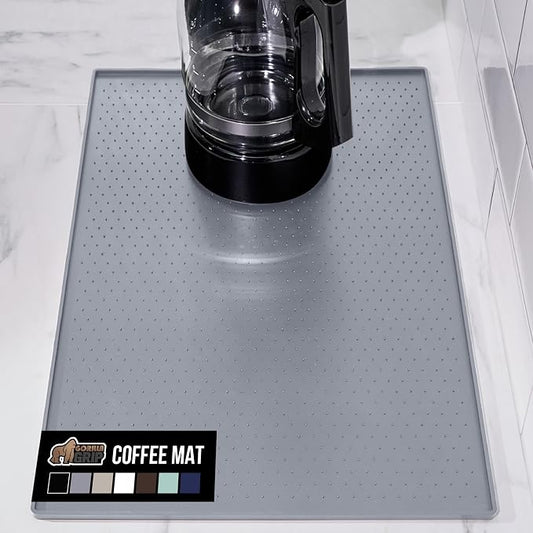 GORILLA GRIP Silicone Coffee Mat, Espresso Machine Bar Accessories, Keep by GorillaGrip