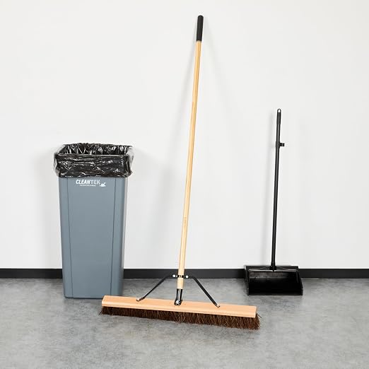 Restaurantware-Clean Tek Professional 30 Inch Push Broom, 1 Heavy-Duty Broom - Image 3
