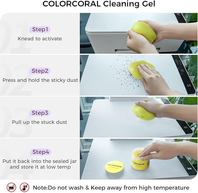 ColorCoral Cleaning Gel Universal Dust Cleaner - Image 8