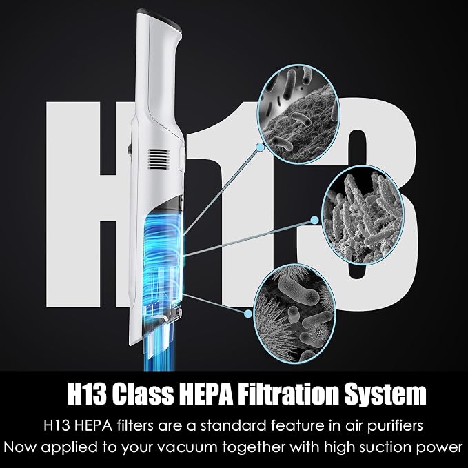 Handheld Vacuum Cordless, Lightweight 1.4lb - Image 2