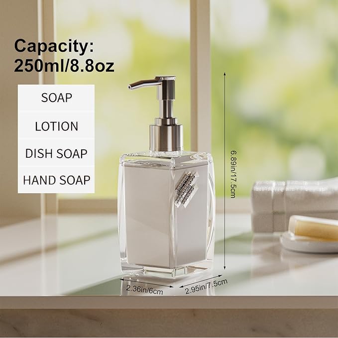 2 Pack Soap Dispenser, soap Dispenser - Image 3