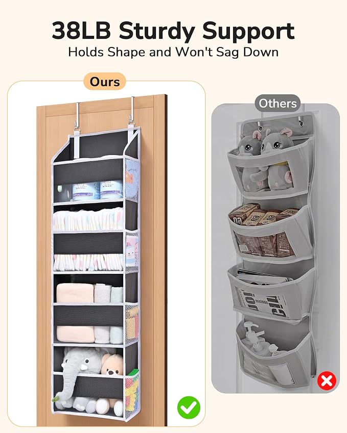 ULG 1 Pack Small Over Door Organizer - Image 4