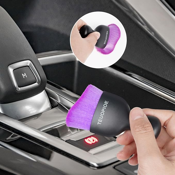 Car Interior Cleaning Brush, Car Duster Interior, Car Detailing Brush Dusting - Image 6