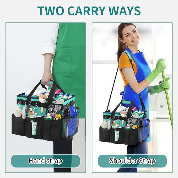Cleaning Bags for Housekeepers, Large Cleaning Supplies Organizer - Image 6