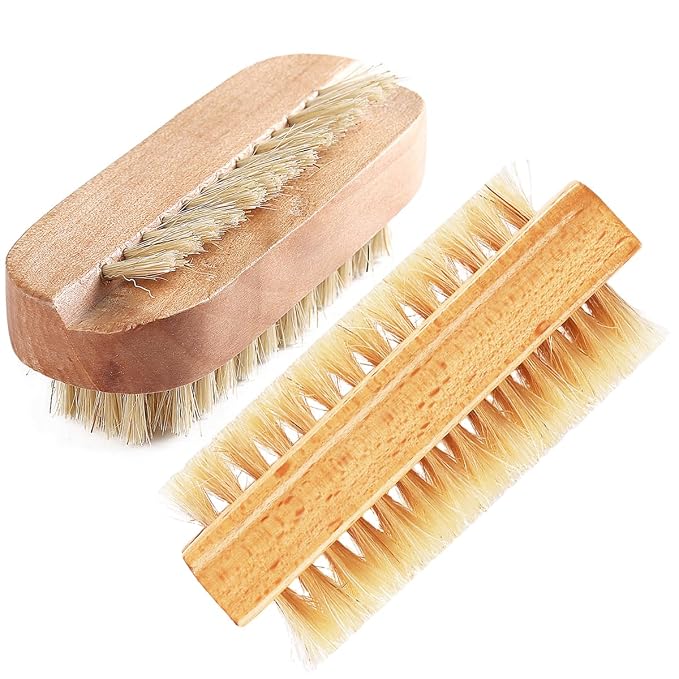 Nail Brush For Cleaning Fingernails, Flexible Bristle Finger Nail Brush To by Fcozpjk