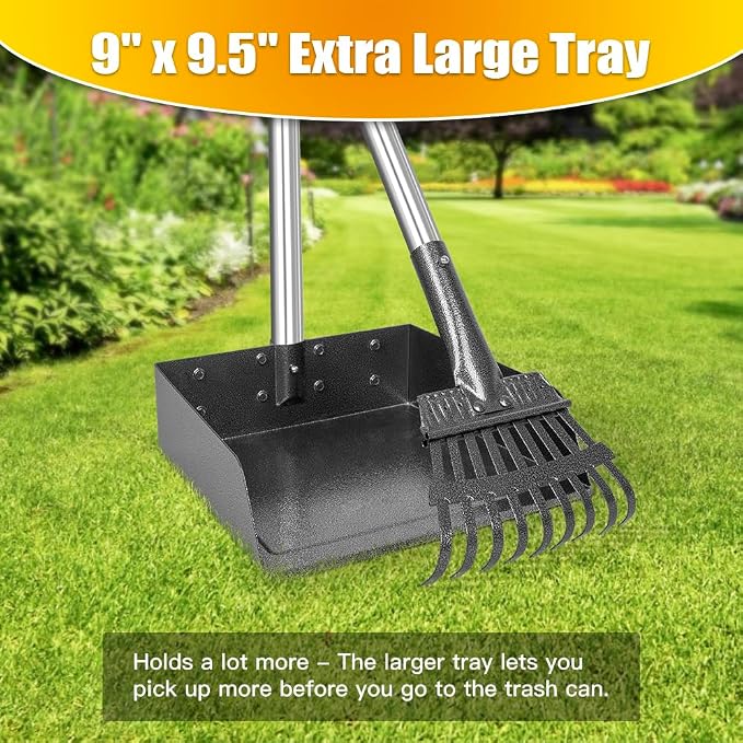 TOOGE Larger Pooper Scooper, Dog Pooper Scooper - Image 2