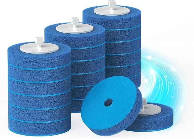 20 Count Electric Toilet Refill Pads, Disposable Toilet Brush Heads Refills by AIRU