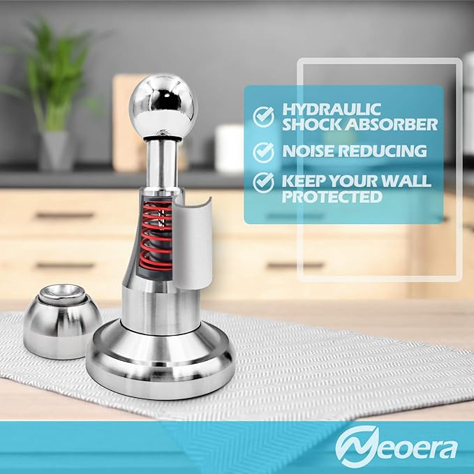 Neoera Magnetic Door Stopper, Updated Hydraulic Shock Absorbent Technology - Image 3