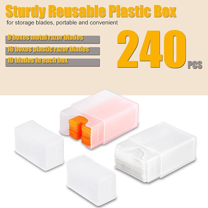 REXBETI Razor Blade Scraper Tool, 8 Pack Razor Scraper Set - Image 7