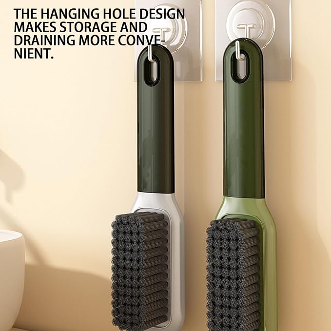2 Pack Shoe Brush, Shower Cleaning Brush, Scrub BrushComfort Grip, Kitchen - Image 6