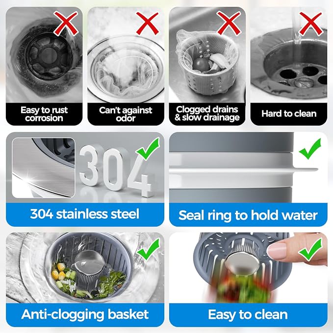 Kitchen Sink Drain Strainer - Image 6
