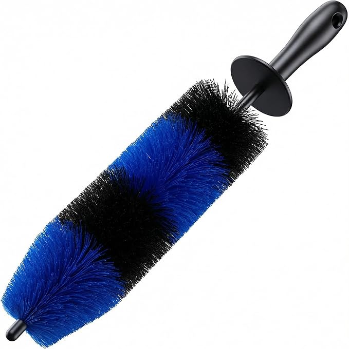 TAKAVU Master Wheel & Tire Brush, Easy Reach Wheel and Rim Detailing Brush Long by TAKAVU