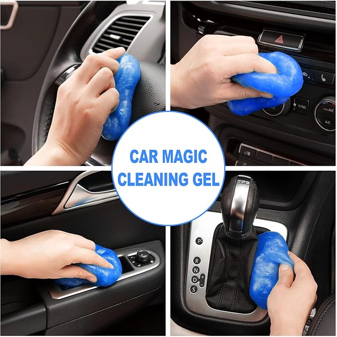 7PCS Car Detailing Brush Set, Ultra Soft Boars Hair Car Interior Detailing - Image 7