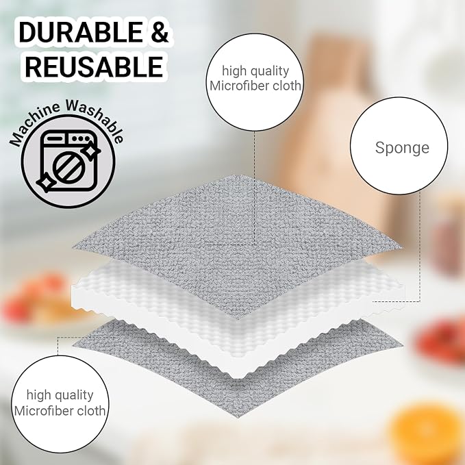 6Pcs 5'' Wax & Oil Applicator Pads - Image 4