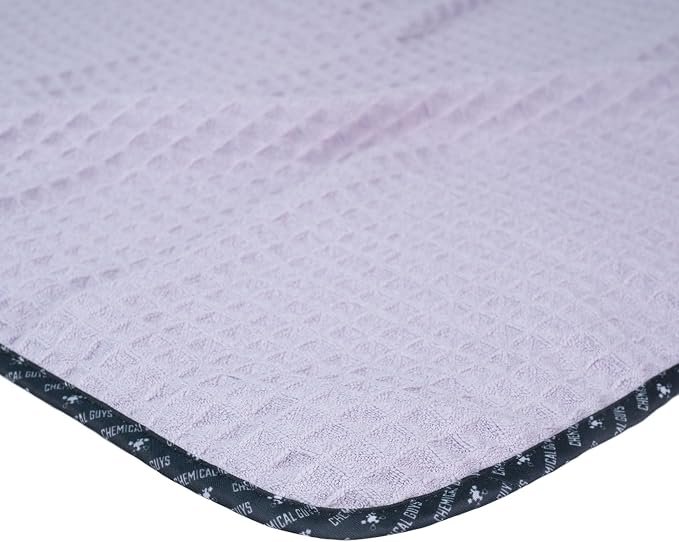 Chemical Guys Waffle Weave for Home & Auto Glass, Mirrors & More, Lavender - Image 2