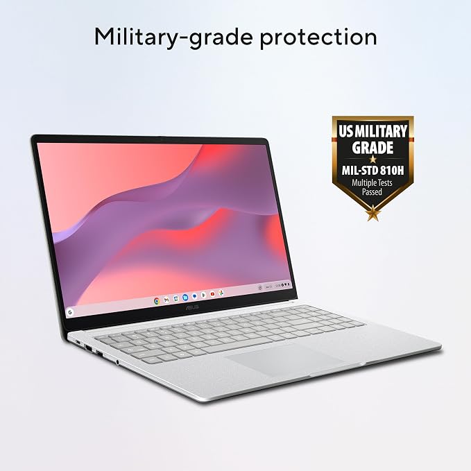 ASUS Chromebook CX15 Laptop, 15.6" FHD Anti-Glare Display, Intel Celeron N4500 - Image 7