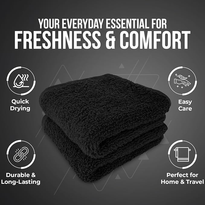 DAN RIVER 24 Pack Wash Cloths for Showering - Image 5