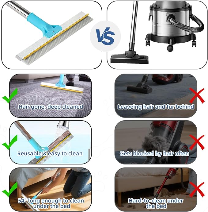 Carpet Rake for Pet Hair Removal - Image 8