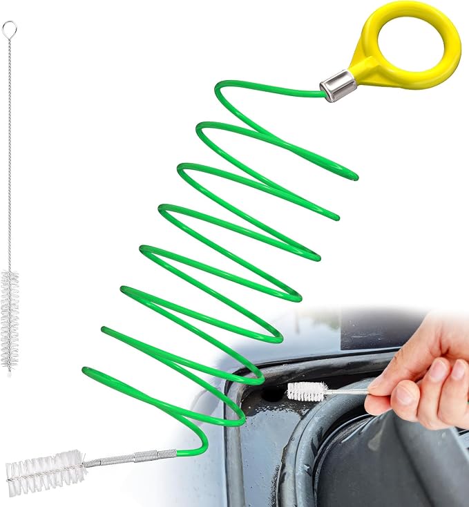 Auto Sunroof Cleaning Tool, 120 Inch Long Flexible Pipe Brush, Tube Cleaner by FEAOXYO