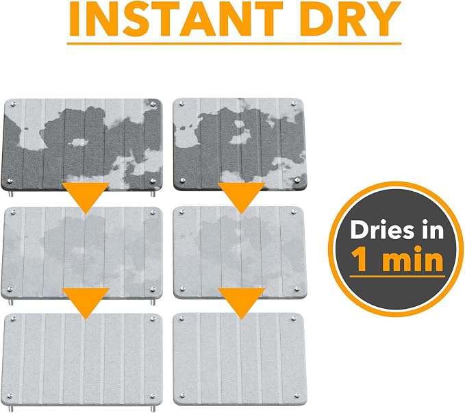 SpaceAid 2 Pack Stone Dish Drying Mats - Image 3