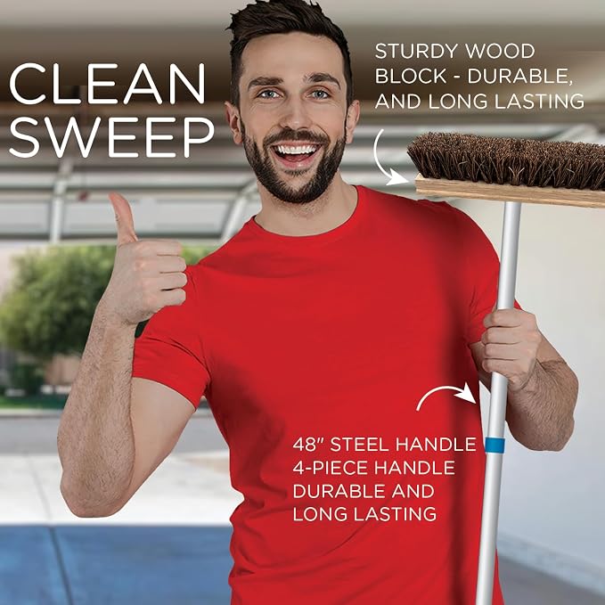 LOLA Deck Scrub Brush, Removes Dirt & Grime from Patios - Image 6