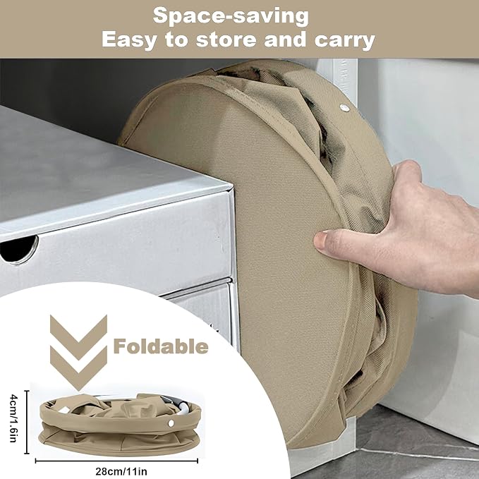 Cleaning Caddy with Handle, Cleaning Products Organiser, 17L Foldable Storage - Image 6
