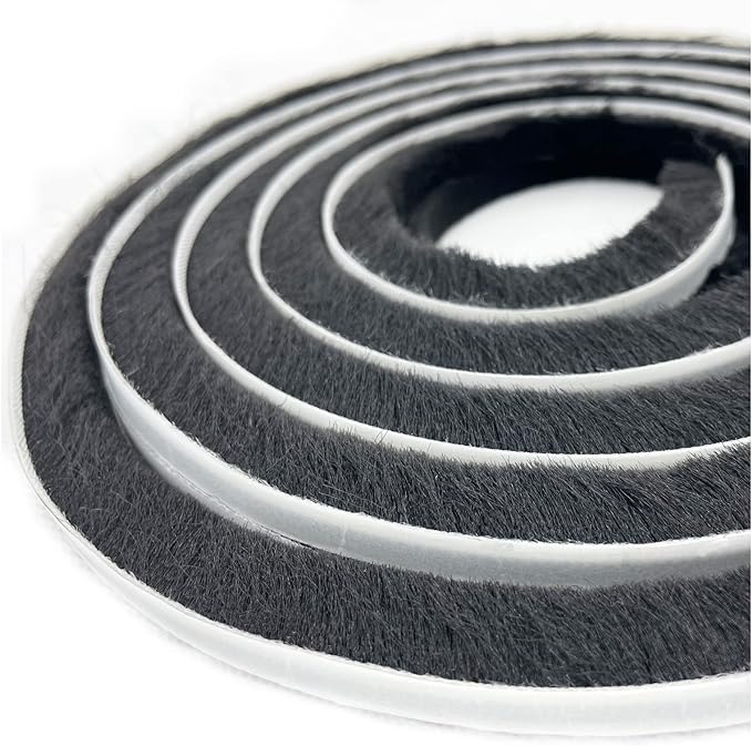 32ft Door Weather Stripping Door Seal Strip Brush by Zhilokdor