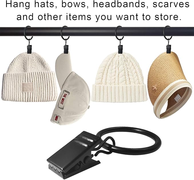 100 Pack Metal Curtain Rings - Image 5