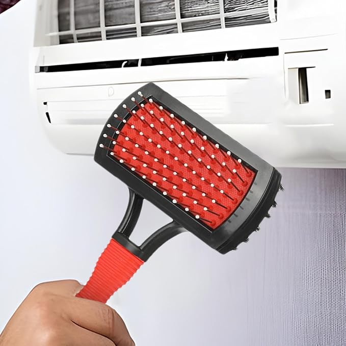 AC Coil Cleaning Brush, Double-Sided Evaporator Coil Cleaner, Fin Comb - Image 5