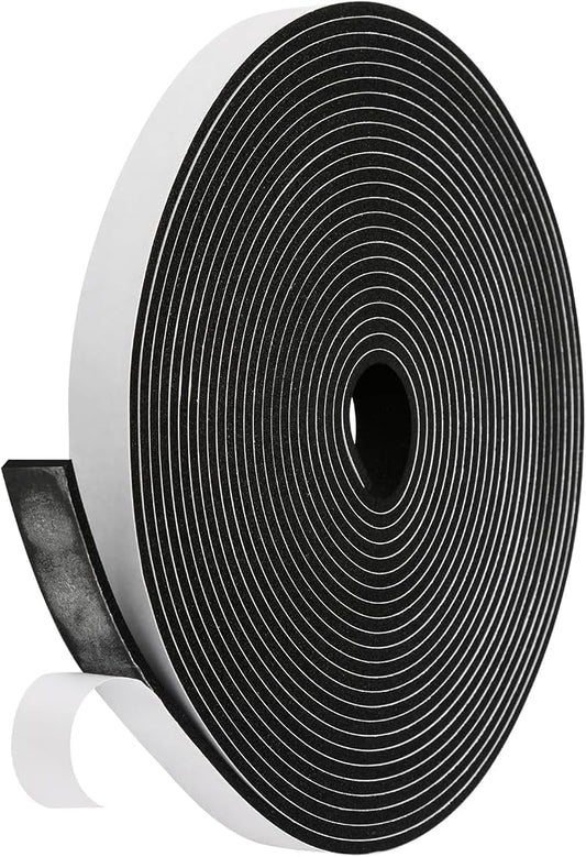 Weather Stripping Door Seal Strip, Strong Adhesive, Lightproof, Soundproof by Amzjjle