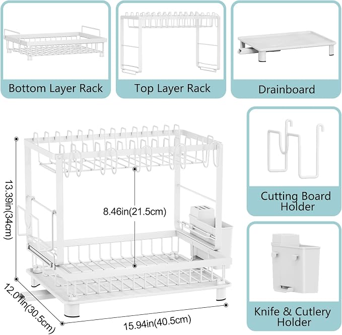 Multifunctional Dish Drying Rack - Image 6