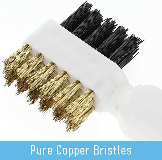 Kitchen Cleaning Scrub Brush Deep Gas Stove Brass Wire Brush - Image 4