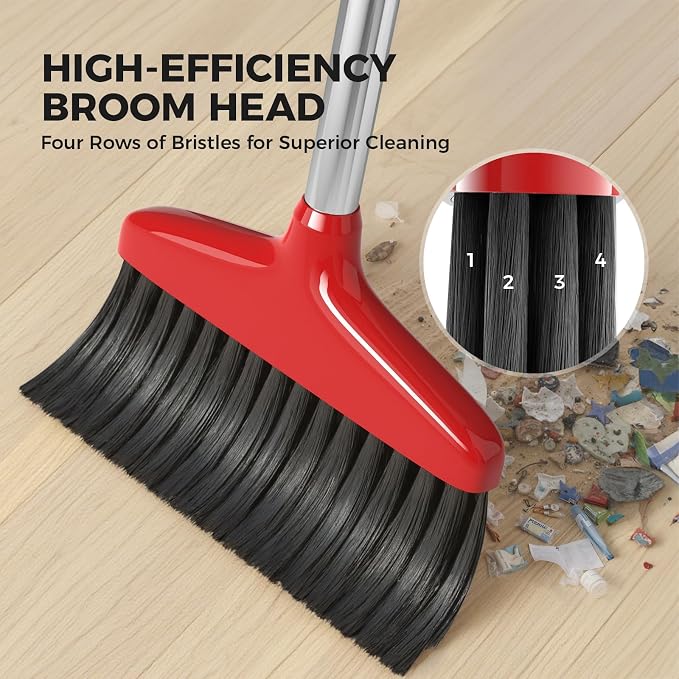 Handy Broom, Indoor/Outdoor Brooms, Duty Kitchen Broom, - Image 2
