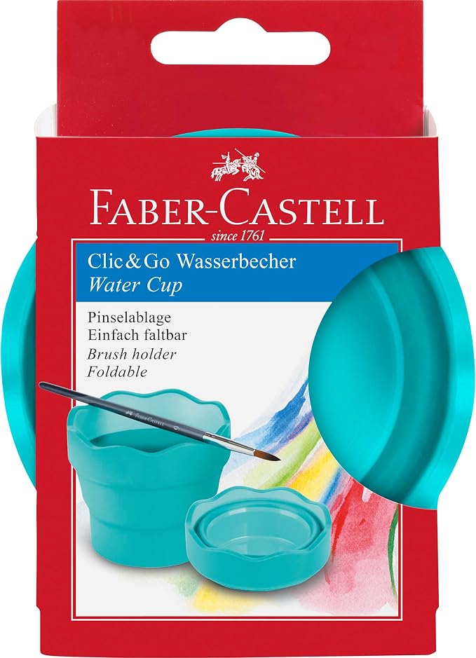 Faber-Castell Clic & Go Portable Paint Water Cup by Faber-Castell
