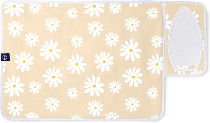 Encasa XO Ironing Mat/Pad with 3mm Padding & Silicone Iron Rest by EncasaXO