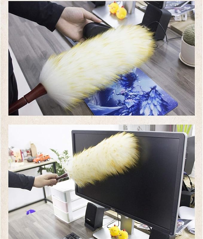 Feather Duster, Household Lambswool Duster - Image 6