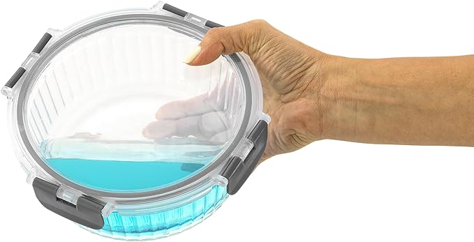 JoyJolt 24pc Borosilicate Glass Storage Containers - Image 7