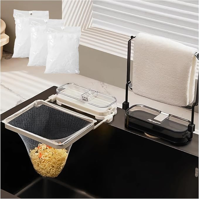 Sink Drain Strainer 2025 New Suction Cup Sink Kitchen Net Strainer Colander by Unknown