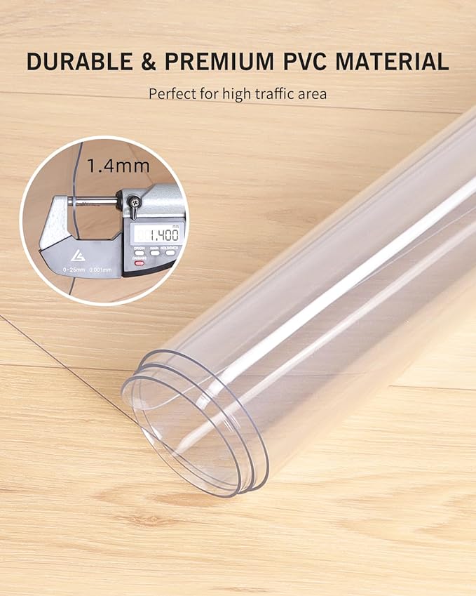 Area Mat for Hard Floors, Waterproof Durable Protector for Dining Room - Image 6