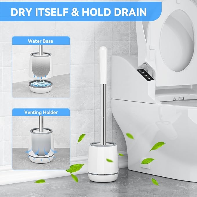 Toilet Brush, Toilet Brush and Holder - Image 5