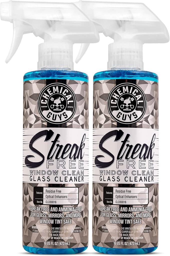 Chemical Guys Glass Cleaner Streak Free Window Spray by ChemicalGuys