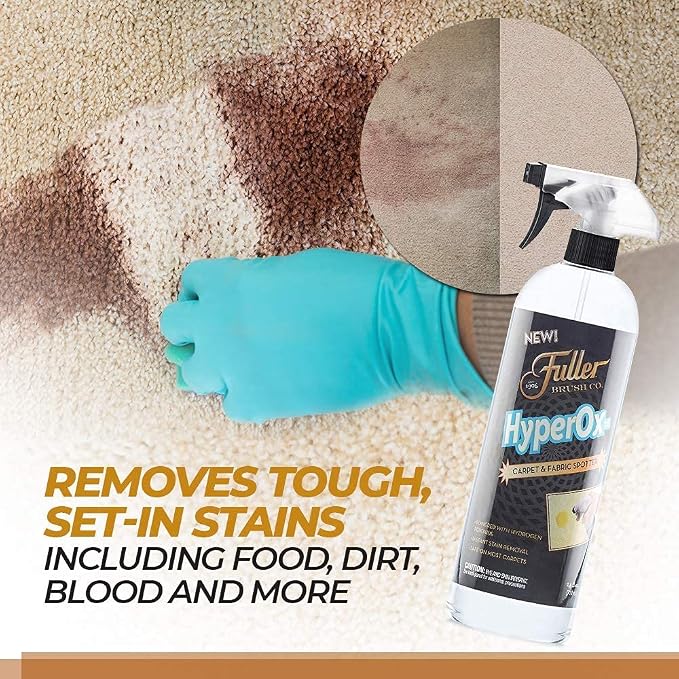 Fuller Brush HyperOx Carpet & Fabric Spotter – 22 oz Bottle – Removes Tough - Image 2