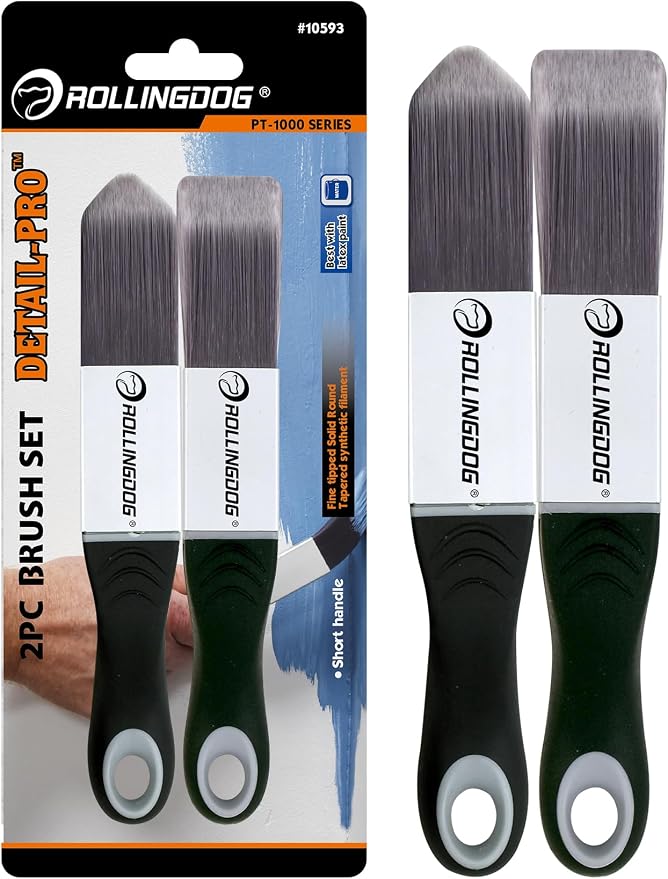 ROLLINGDOG Paint Brush for Trim by ROLLINGDOG