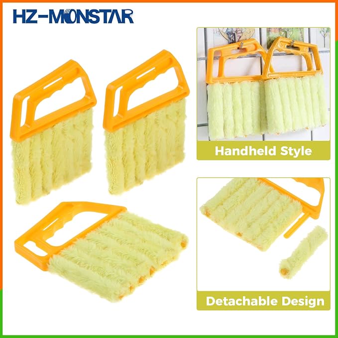 3Pcs Blind Cleaner Duster Tool, 7-Finger Dusting Tool - Image 5