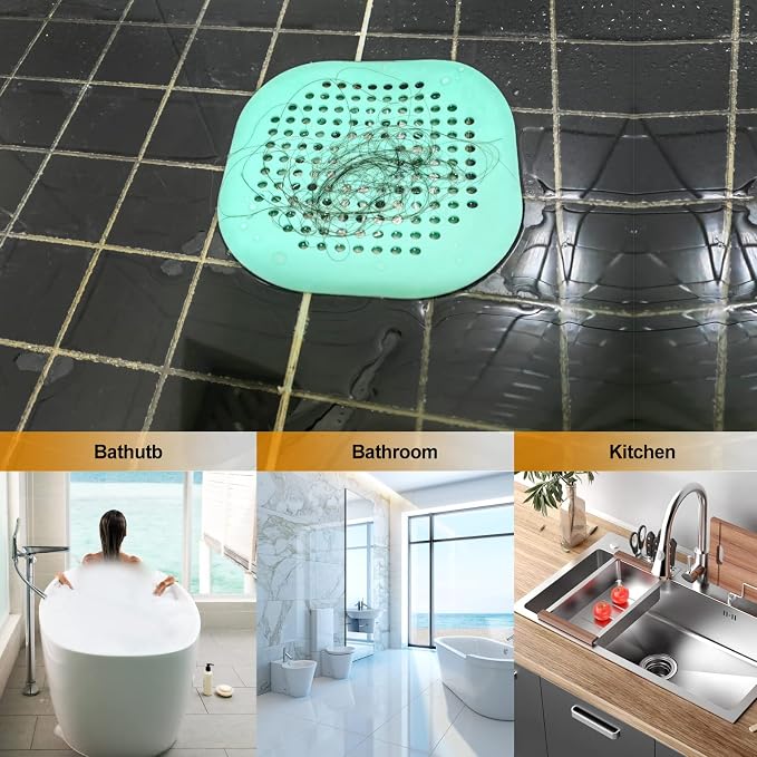 Hair Drain Catcher, Square Drain Cover - Image 6