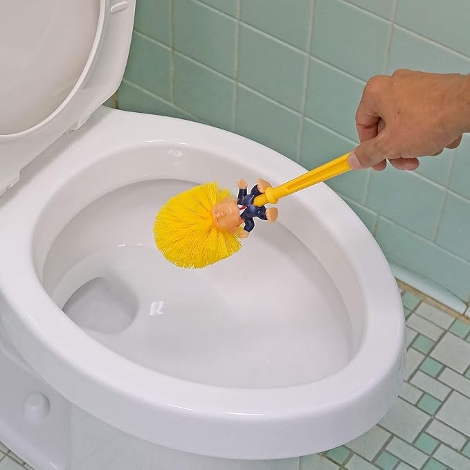 Toilet Brush, Great Gag Gift, Fun Design, Political Satire Products - Image 2
