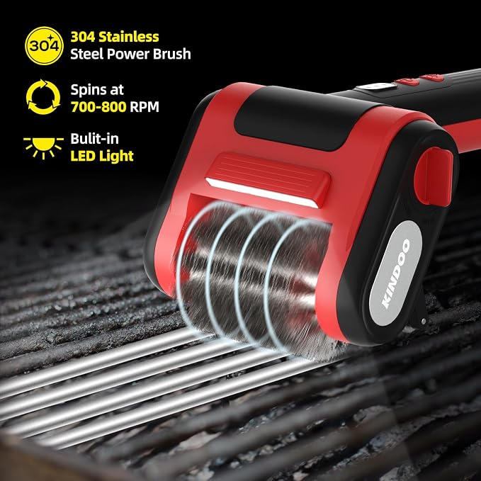 Electric Rechargeable Grill Brush, Grill Cleaner - Image 7