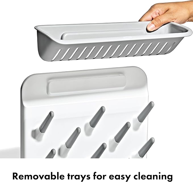 OXO Tot Expandable Drying Rack – Space-Saving Drying Rack | Newborn and Baby - Image 7