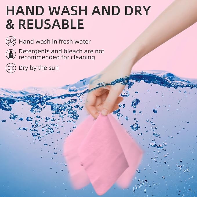 Suede Eyeglass Cloth 15.8 X 15.8 Inches Extra Large Cleaning Cloth Washable - Image 5