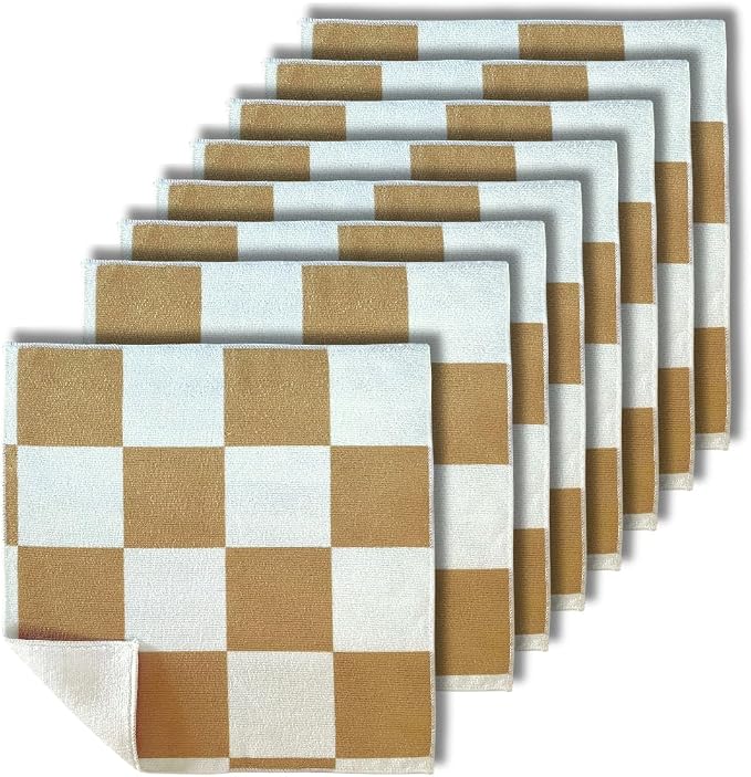 Microfiber Cleaning Cloths 13x13 – Lint-Free, Streak-Free Reusable Towels by Unknown
